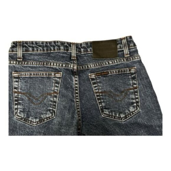 Women's Boot Cut Jeans - Blue - Picture 8 of 10